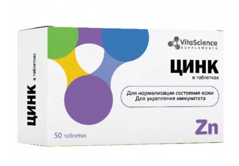 фото упаковки Vitascience Цинк