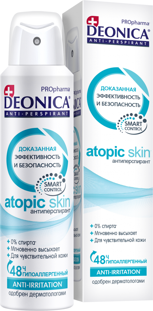 фото упаковки Deonica PROpharma Антиперспирант Atopic skin