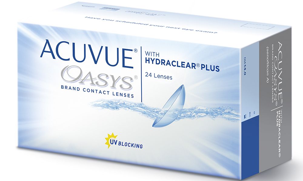 фото упаковки Acuvue Oasys Линзы контактные Двухнедельные