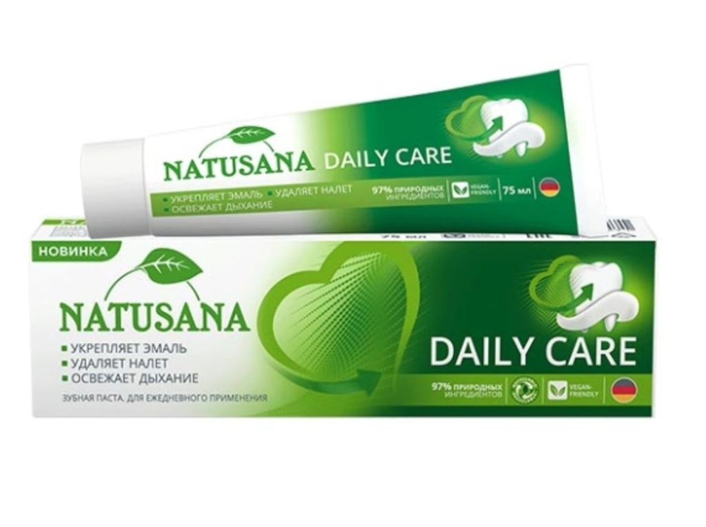 фото упаковки Natusana Daily care зубная паста