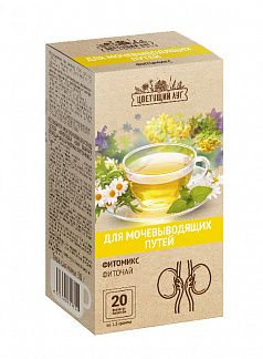 фото упаковки Цветущий Луг Фитомикс Чай для мочевыводящих путей