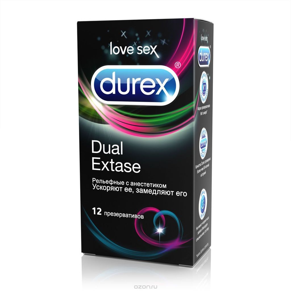 фото упаковки Презервативы Durex Dual Extase
