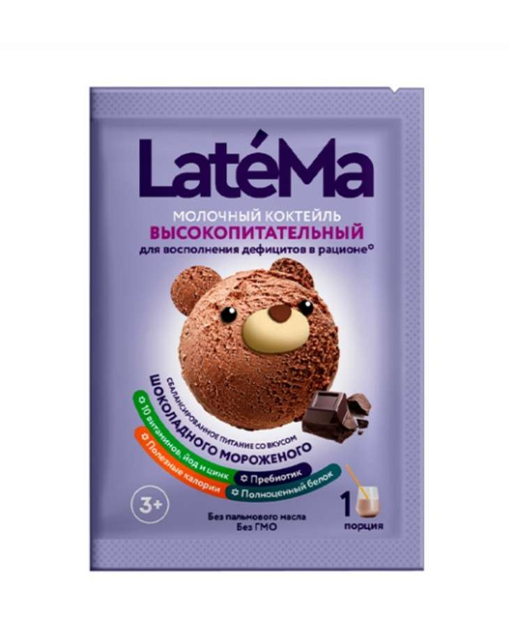 фото упаковки LateMa молочная смесь высокопитательная