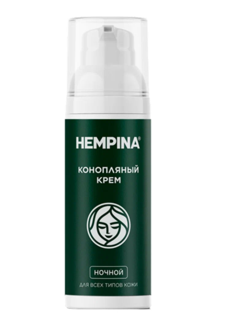 фото упаковки Hempina Крем ночной конопляный