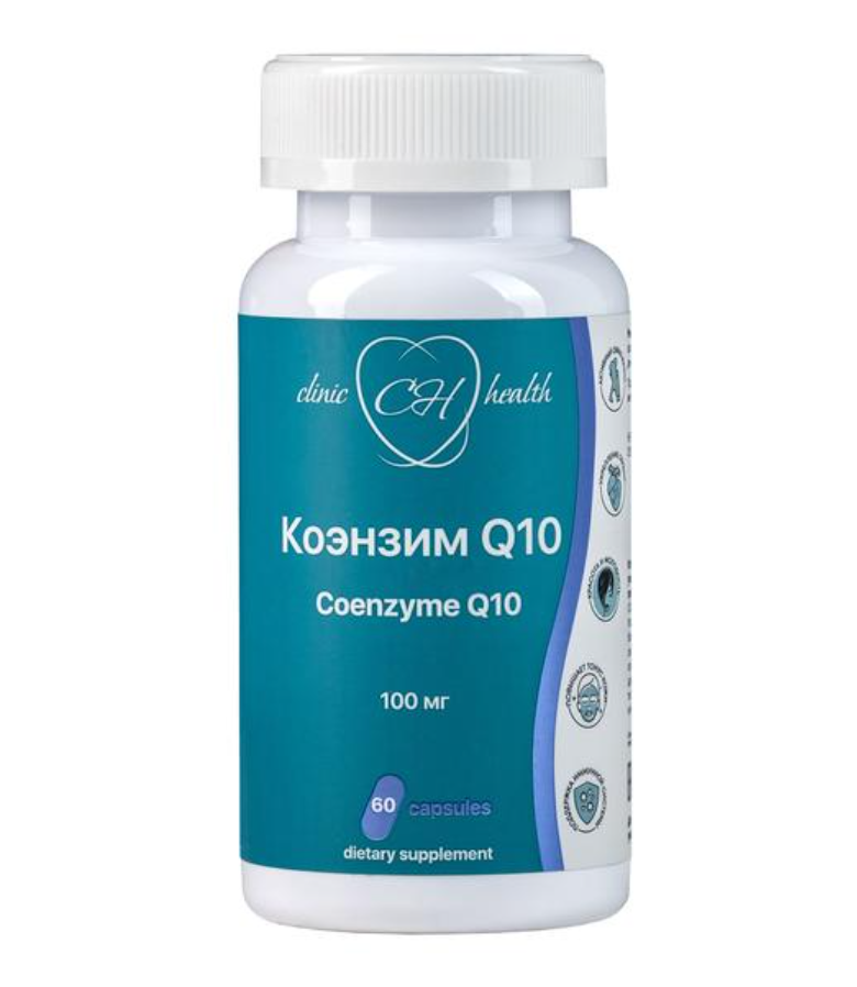 фото упаковки Clinic Health Коэнзим Q10