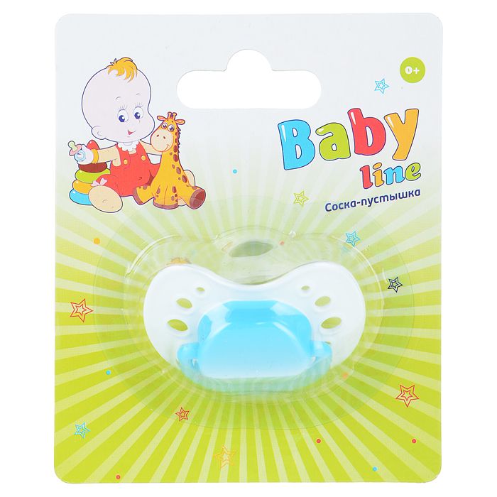 фото упаковки Babyline соска-пустышка детская силиконовая