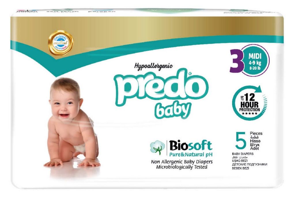 фото упаковки Predo Baby Biosoft Подгузники для детей