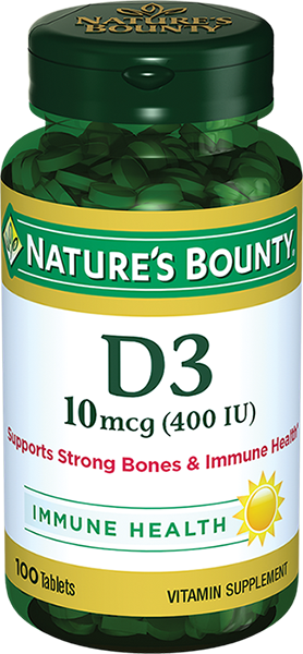 фото упаковки Natures Bounty Витамин D3