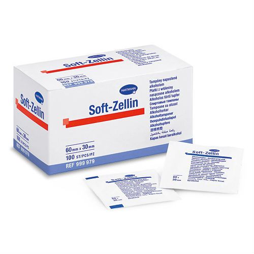 фото упаковки Soft-Zellin Салфетки спиртовые для инъекций
