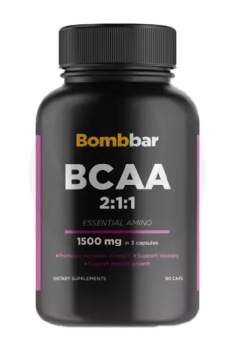 Bombbar BCAA, капсулы, 180 шт.