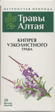Травы Алтая Кипрея Узколистного трава, фиточай, 1.5 г, 20 шт.