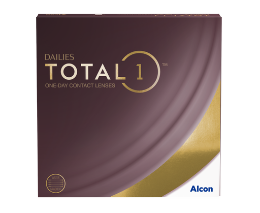 Alcon Dailies Total 1 однодневные водоградиентные, BC=8.5 d=14.1, D(-8.50), стерильно, 90 шт.